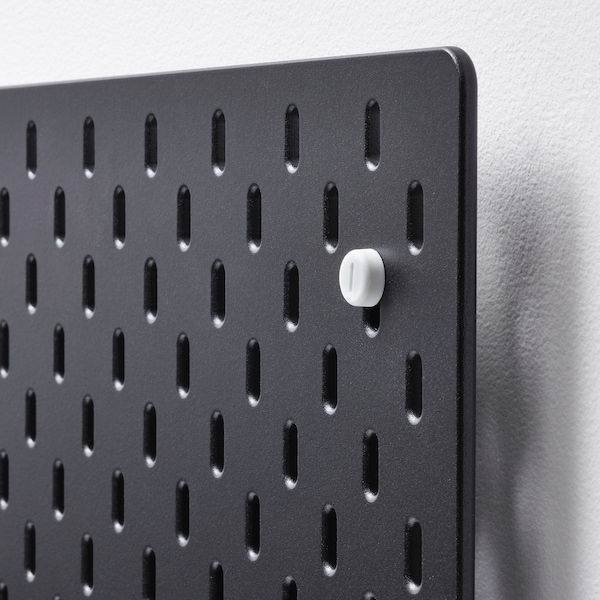 IKEA SKÅDIS pegboard, 22x22 in Black, Ikea Ireland | 8197HOLIU