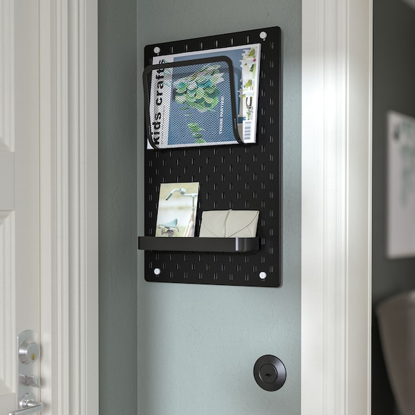 IKEA SKÅDIS pegboard combination, 14 ¼x22 in Black, Ikea Ireland | 0793QUXCE