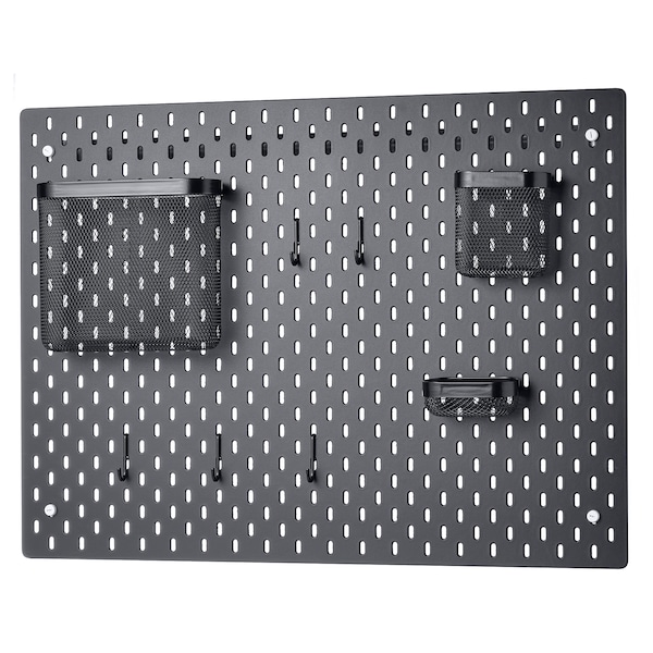 IKEA SKÅDIS pegboard combination, 30x22 in Black, Ikea Ireland | 3479MVYIO