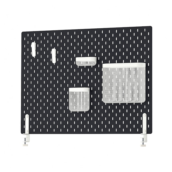IKEA SKÅDIS pegboard combination, 30x22 in Black, Ikea Ireland | 1290IDXYM