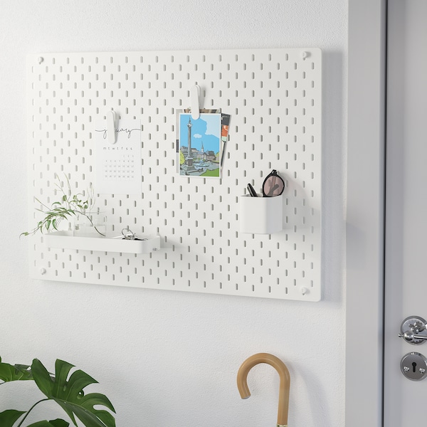 IKEA SKÅDIS pegboard combination, 30x22 in White, Ikea Ireland | 3206ETSQJ