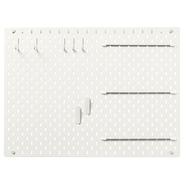 IKEA SKÅDIS pegboard combination, 30x22 in White, Ikea Ireland | 4392XZOBJ