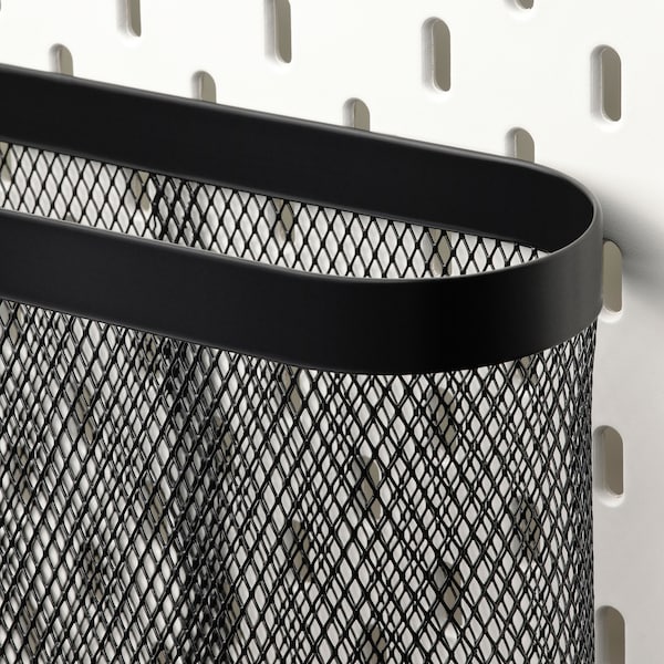 IKEA SKÅDIS storage basket, set of 3 Black, Ikea Ireland | 1406XHYQR