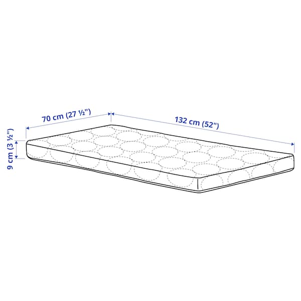 IKEA SKÖNAST Foam mattress for crib, 27 1/2x52 in, Ikea Ireland | 4035MYQZR