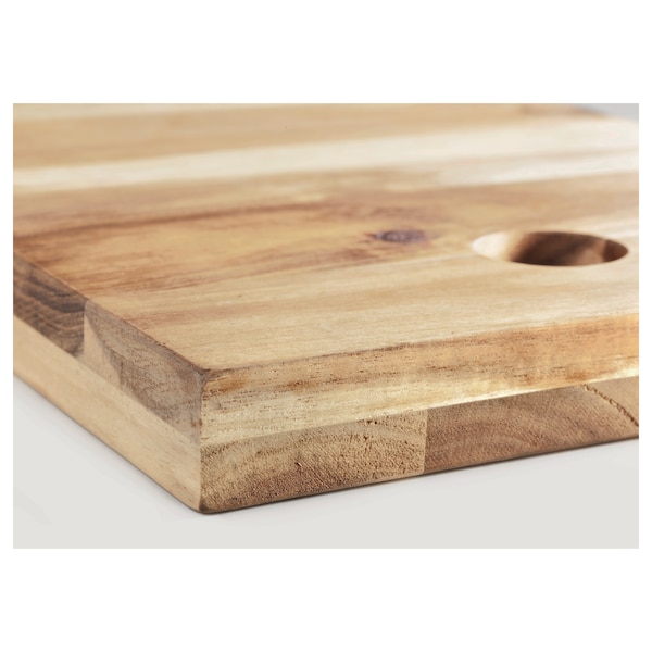 IKEA SKOGSTA cutting board, acacia, 19 ¾x11 ¾ in, Ikea Ireland | 4638HPBZX