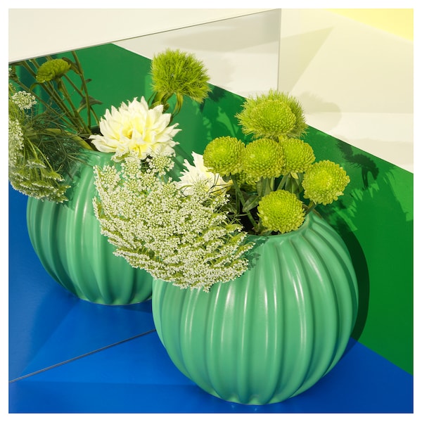 IKEA SKOGSTUNDRA vase, 6 in Green, Ikea Ireland | 7964NELPY