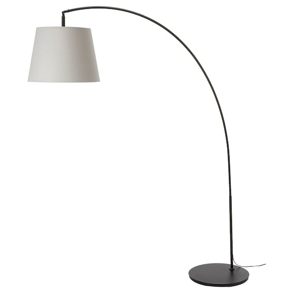 IKEA SKOTTORP / SKAFTET floor lamp, arched Light Gray, Ikea Ireland | 0517ZNUFS
