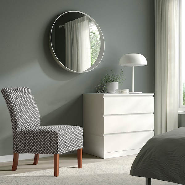 IKEA SKÅPAFORS chair, dot pattern Brown / Beige, Ikea Ireland | 6204PVEQD