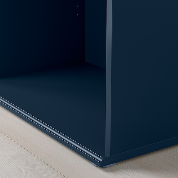 IKEA SKRUVBY TV unit, 61 3/8x14 3/4x23 5/8 in Black / Blue, Ikea Ireland | 8347FGAXV