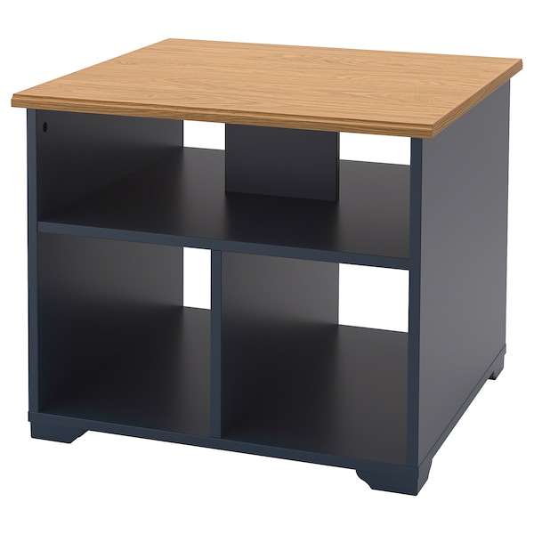 IKEA SKRUVBY coffee table, 23 5/8x23 5/8 in Black / Blue, Ikea Ireland | 0985KTUDH