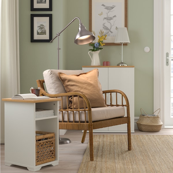 IKEA SKRUVBY side table, 15 3/4x12 5/8 in White, Ikea Ireland | 9671OWHGJ