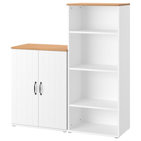IKEA SKRUVBY storage combination, 51 1/8x55 1/8 in White, Ikea Ireland | 5438GPXZD