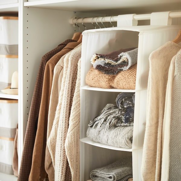 IKEA SKUBB organizer with 6 compartments, 13 ¾x17 ¾x49 ¼ in White, Ikea Ireland | 0985HVGXS