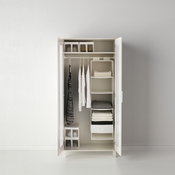 IKEA SKUBB organizer with 6 compartments, 13 ¾x17 ¾x49 ¼ in White, Ikea Ireland | 0985HVGXS
