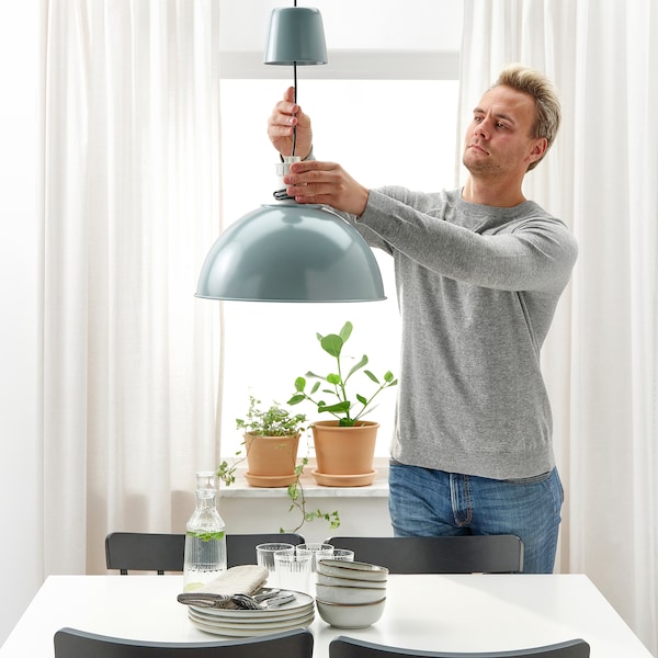 IKEA SKURUP pendant lamp, 15 in Turquoise, Ikea Ireland | 1279PCQVH