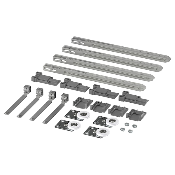 IKEA SKYTTA Hardware pack for double track rail, Ikea Ireland | 3948ZJISR