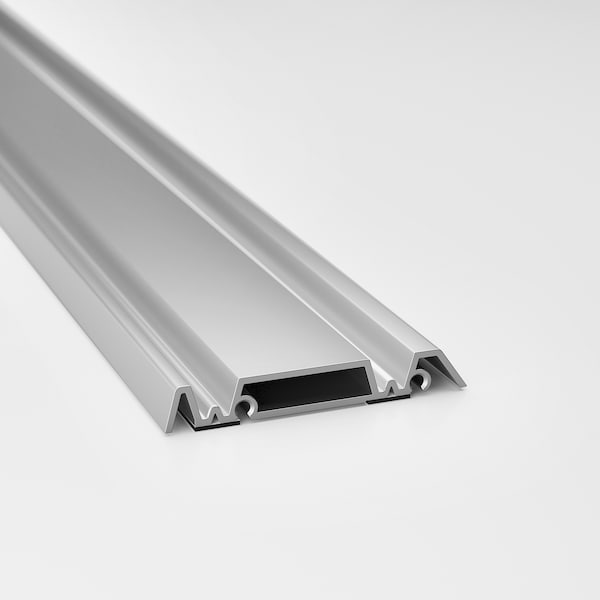 IKEA SKYTTA rail for sliding door frame, 2 tracks Aluminum Color, Ikea Ireland | 6104UFVAR