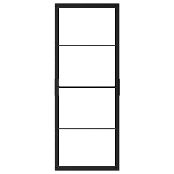 IKEA SKYTTA sliding door frame, 30 3/8x77 1/8 in Black, Ikea Ireland | 6497JGBFL