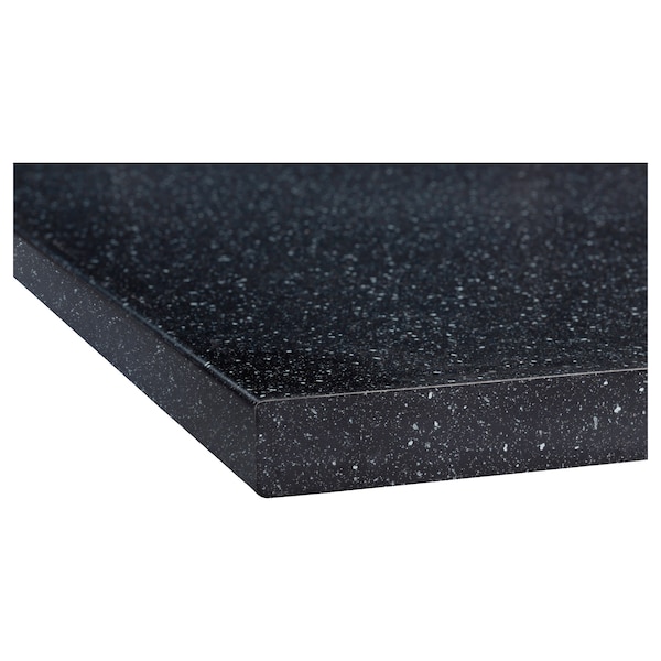 IKEA SÄLJAN Countertop, black mineral effect, laminate, 74x1 1/2 in, Ikea Ireland | 1687XAQKG