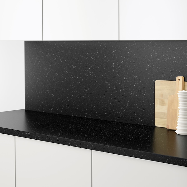 IKEA SÄLJAN Countertop, black mineral effect, laminate, 74x1 1/2 in, Ikea Ireland | 1687XAQKG