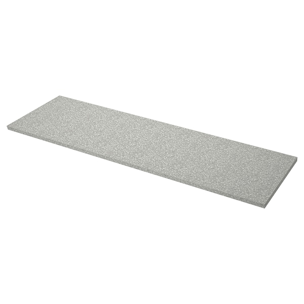 IKEA SÄLJAN Countertop, laminate, 98x1 1/2 in Light Gray Mineral Effect, Ikea Ireland | 4650MLWPB