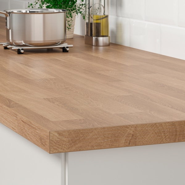 IKEA SÄLJAN countertop, 74x1 1/2 in Oak Effect / Laminate, Ikea Ireland | 2038CEAXG
