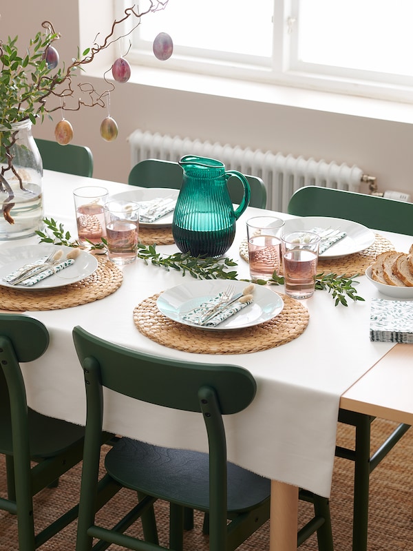 IKEA SÄLLSKAPLIG pitcher, patterned/green, 68 oz, Ikea Ireland | 0132RQHTZ