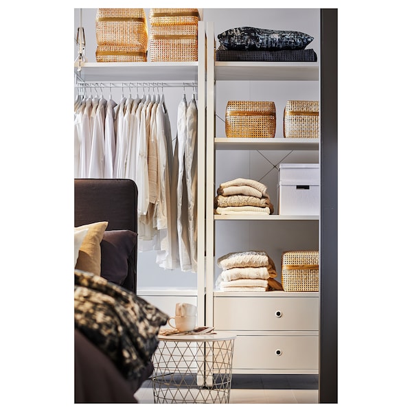 IKEA SMARRA box with lid, natural, 11 ¾x11 ¾x9 in, Ikea Ireland | 5370YBZFT