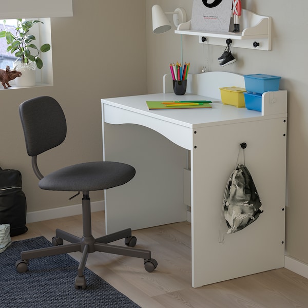 IKEA SMÅGÖRA desk, white, 36 5/8x20 1/8 in, Ikea Ireland | 2716MXVWD