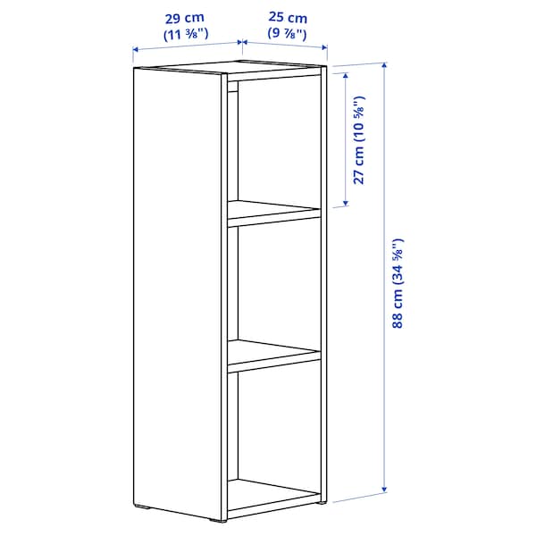 IKEA SMÅGÖRA shelf unit, white, 11 3/8x34 5/8 in, Ikea Ireland | 8123AZBED