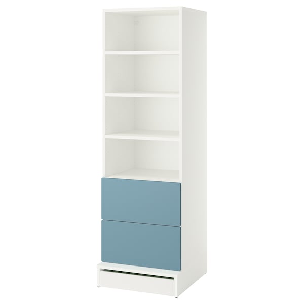 IKEA SMÅSTAD / UPPFÖRA bookcase, 23 5/8x25 5/8x77 1/8 in Blue, Ikea Ireland | 4652FVBDE