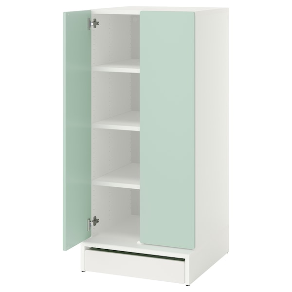 IKEA SMÅSTAD / UPPFÖRA wardrobe, 23 5/8x25 5/8x53 1/2 in Green, Ikea Ireland | 3791UFIMS