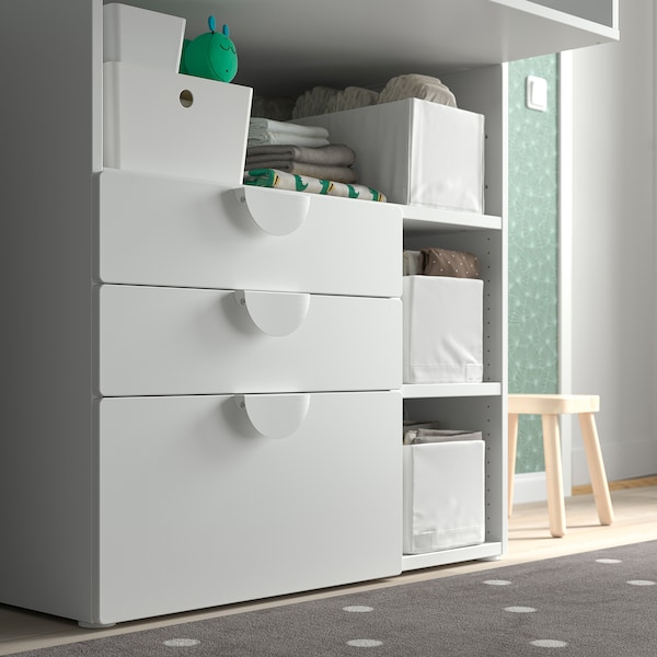 IKEA SMÅSTAD changing table, 35 3/8x31 1/2x39 3/8 in Blue, Ikea Ireland | 6420MNUAE