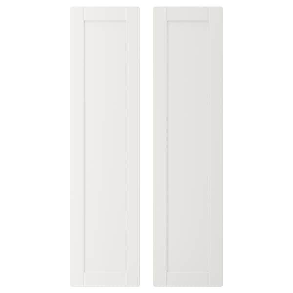 IKEA SMÅSTAD door, 11 3/4x47 1/4 in, 2 pack White / With Frame, Ikea Ireland | 9287HWISR