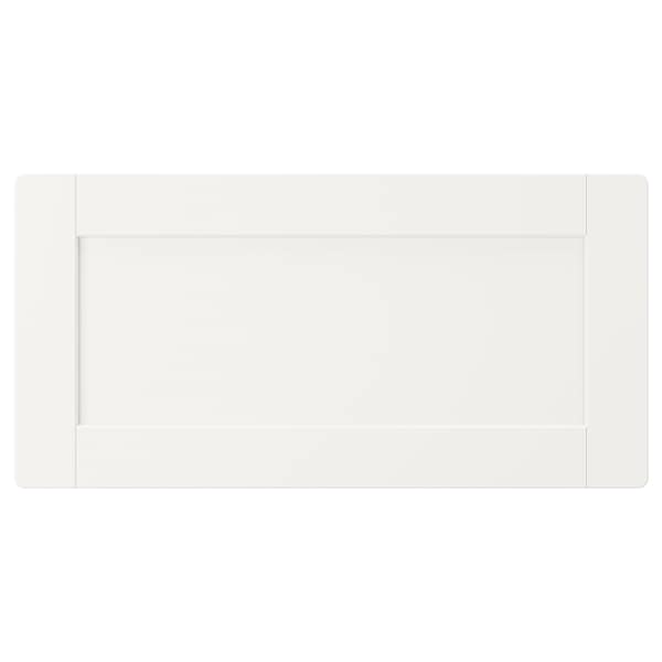 IKEA SMÅSTAD drawer front, 23 5/8x11 3/4 in White / With Frame, Ikea Ireland | 3097CATUL