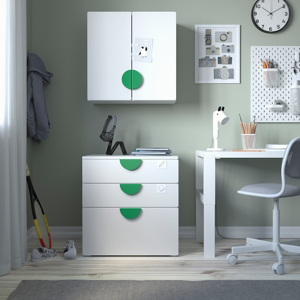 IKEA SMÅSTAD wall cabinet, with 1 shelf, 23 5/8x12 5/8x23 5/8 in White, Ikea Ireland | 0527OVMCA