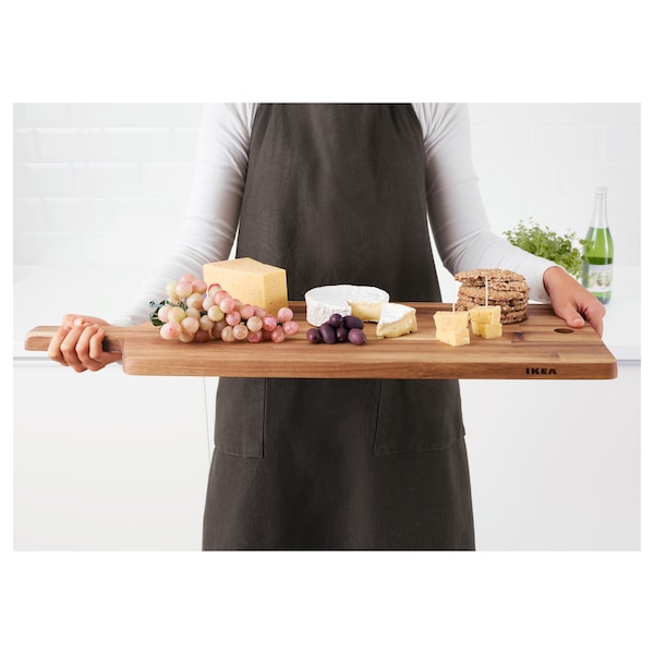 IKEA SMÅÄTA cutting board, acacia, 28 ¼x11 in, Ikea Ireland | 0569ZPCVA