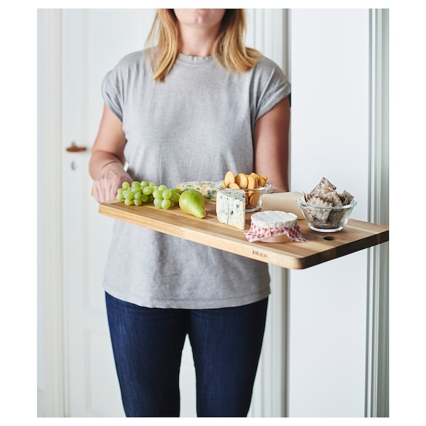 IKEA SMÅÄTA cutting board, acacia, 28 ¼x11 in, Ikea Ireland | 0569ZPCVA
