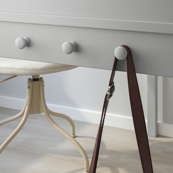 IKEA SMYGA desk, light gray, 48x23 5/8 in, Ikea Ireland | 5680QWZOA