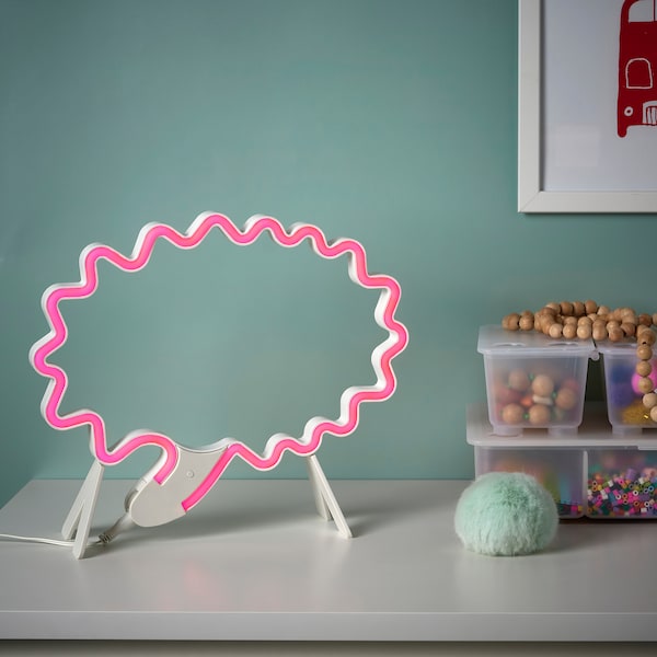 IKEA SNÖDJUP LED decorative light, speech bubble white/multicolor, Ikea Ireland | 5018RCSUK