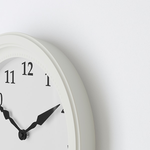 IKEA SÖNDRUM wall clock, white, 13 ¾ in, Ikea Ireland | 4950TSNVU