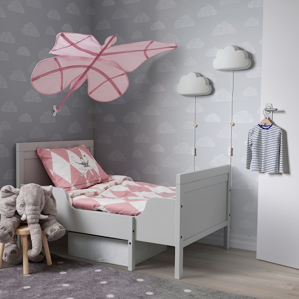 IKEA SNÖFINK bed canopy Butterfly / Pink, Ikea Ireland | 8607ADQKR