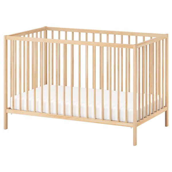 IKEA SNIGLAR Crib, beech, 27 1/2x52 in, Ikea Ireland | 0394UQEVT