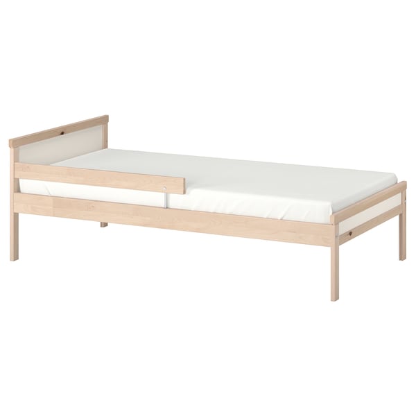 IKEA SNIGLAR bed frame with slatted bed base, 27 1/2x63 in Beech, Ikea Ireland | 9218NGZHI