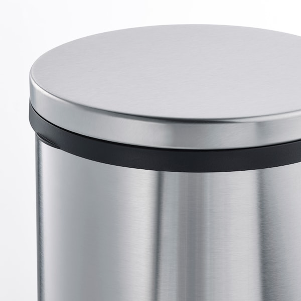 IKEA SNÖRPA pedal bin, stainless steel, 1 gallon, Ikea Ireland | 3127EZTVI