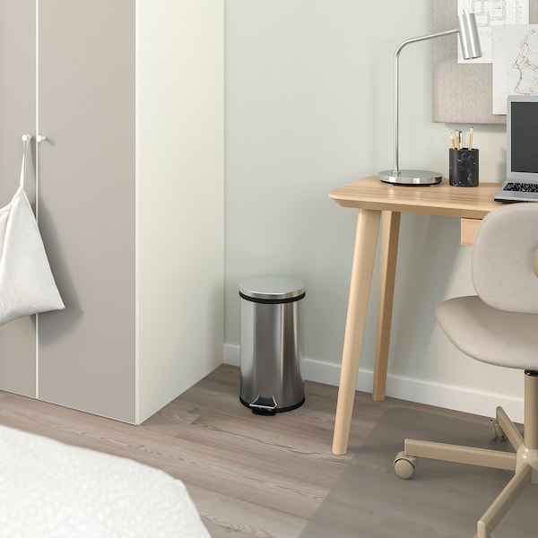 IKEA SNÖRPA pedal bin, stainless steel, 3 gallon, Ikea Ireland | 7420XMPIZ
