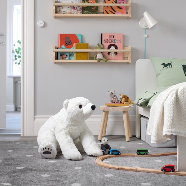 IKEA SNUTTIG soft toy, polar bear/white, Ikea Ireland | 7504HWEYF
