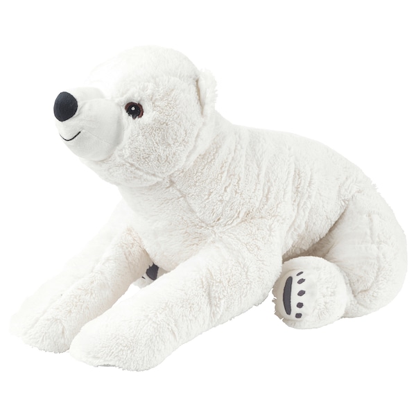 IKEA SNUTTIG soft toy, polar bear/white, Ikea Ireland | 7504HWEYF