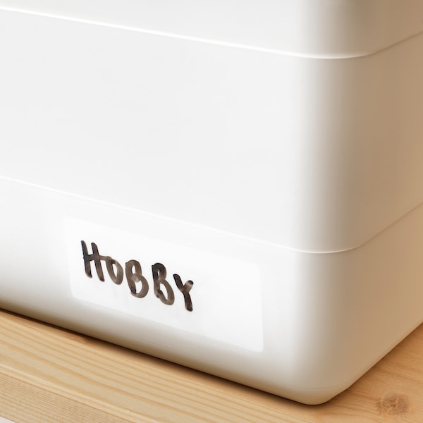IKEA SOCKERBIT box with lid, white, 15x20x11 ¾ in, Ikea Ireland | 3217FVZXW
