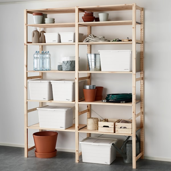 IKEA SOCKERBIT box with lid, white, 15x20x11 ¾ in, Ikea Ireland | 3217FVZXW